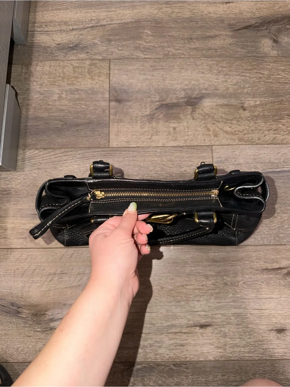 Vintage Coach Black Purse